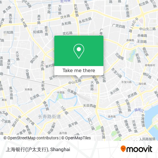 上海银行(沪太支行) map