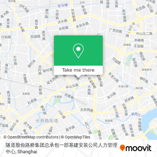 隧道股份路桥集团总承包一部基建安装公司人力管理中心 map