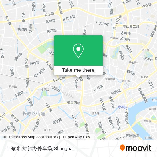 上海滩·大宁城-停车场 map