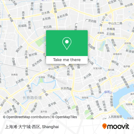 上海滩·大宁城-西区 map
