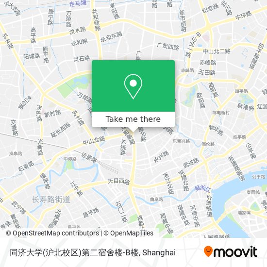 同济大学(沪北校区)第二宿舍楼-B楼 map