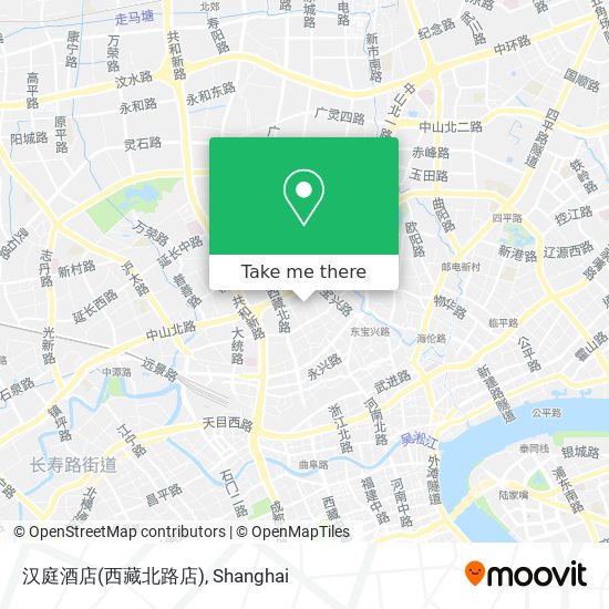 汉庭酒店(西藏北路店) map