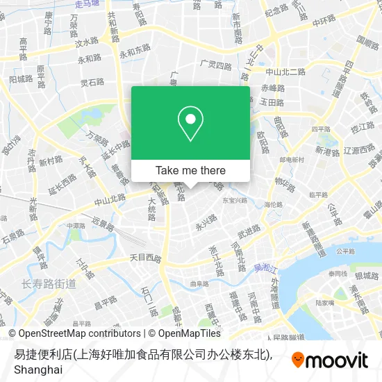 易捷便利店(上海好唯加食品有限公司办公楼东北) map