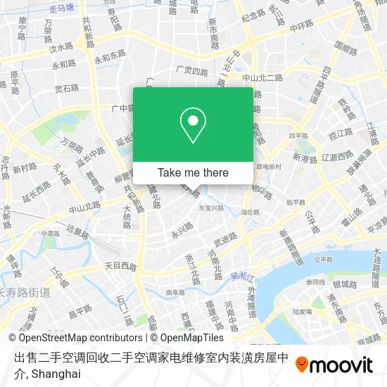 出售二手空调回收二手空调家电维修室内装潢房屋中介 map