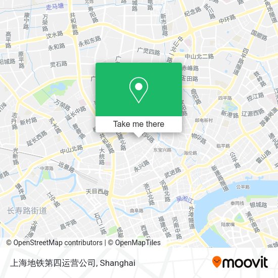 上海地铁第四运营公司 map