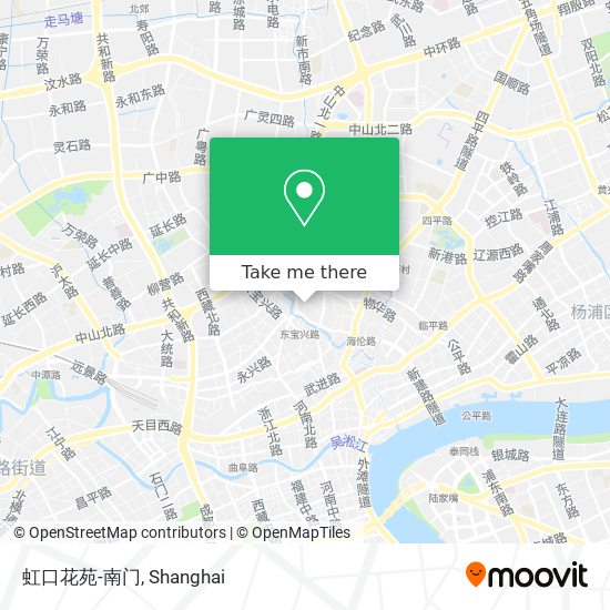 虹口花苑-南门 map