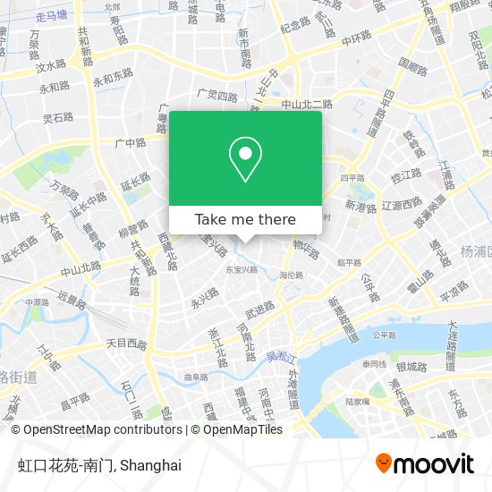 虹口花苑-南门 map