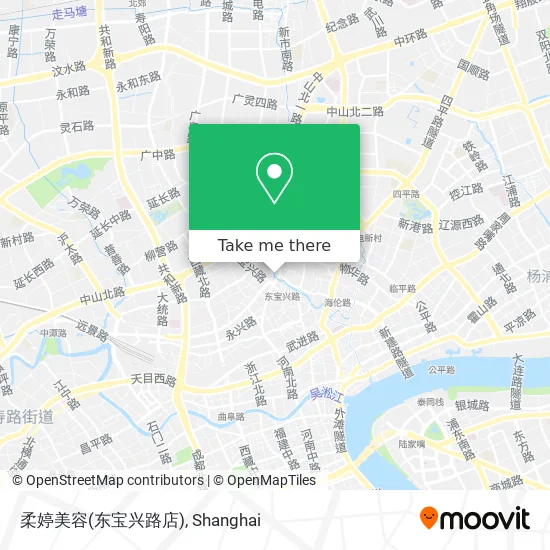 柔婷美容(东宝兴路店) map