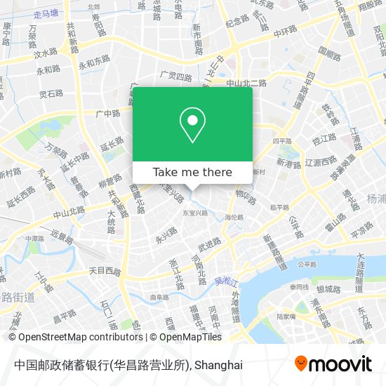 中国邮政储蓄银行(华昌路营业所) map