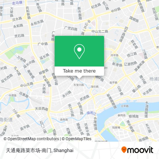 天通庵路菜市场-南门 map