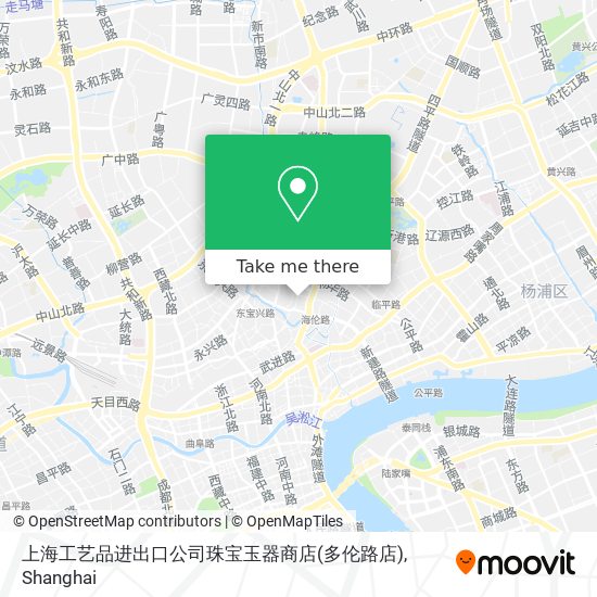上海工艺品进出口公司珠宝玉器商店(多伦路店) map