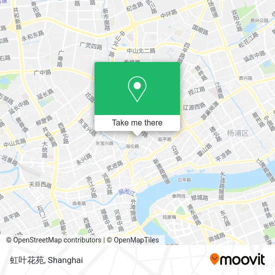虹叶花苑 map