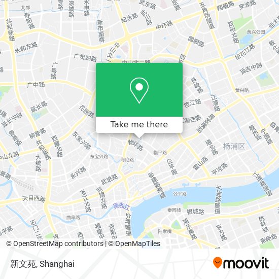 新文苑 map