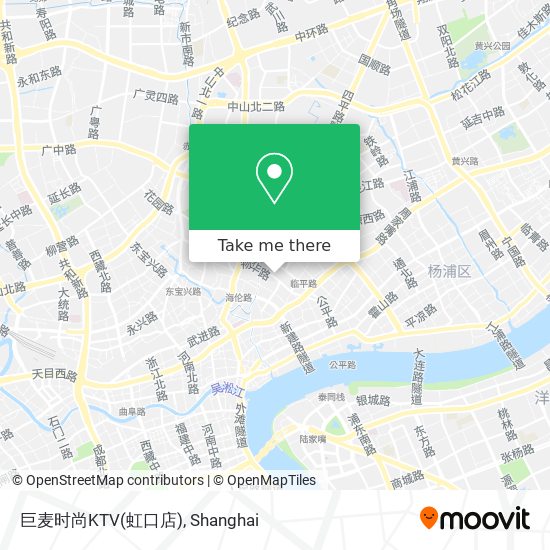 巨麦时尚KTV(虹口店) map