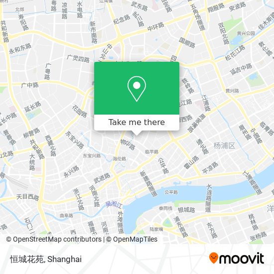 恒城花苑 map