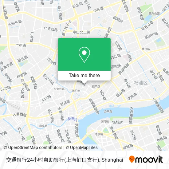 交通银行24小时自助银行(上海虹口支行) map