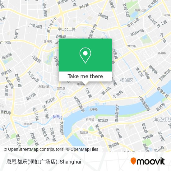 唐恩都乐(润虹广场店) map