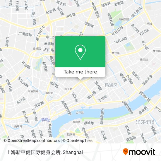 上海新申健国际健身会所 map