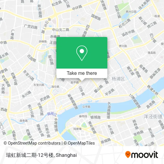 瑞虹新城二期-12号楼 map