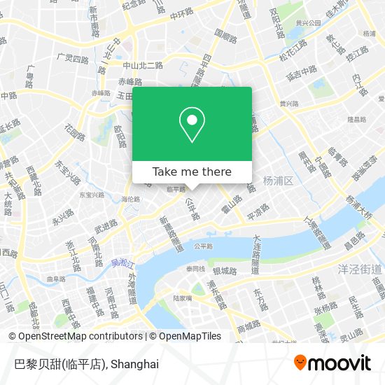 巴黎贝甜(临平店) map