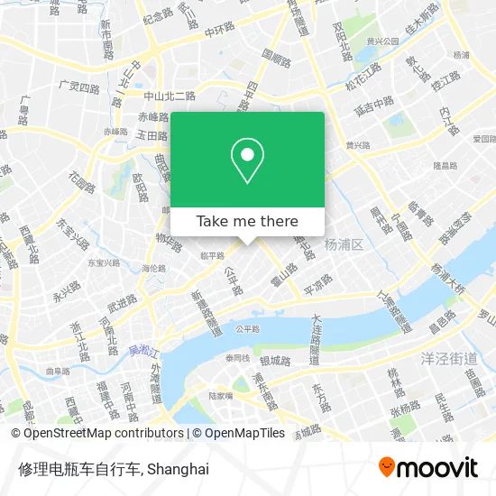 修理电瓶车自行车 map