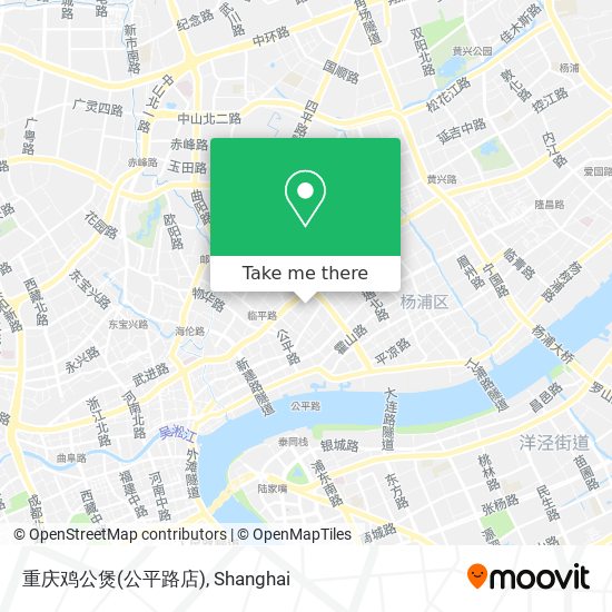 重庆鸡公煲(公平路店) map