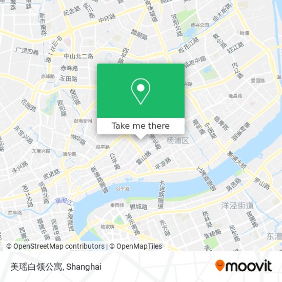 美瑶白领公寓 map