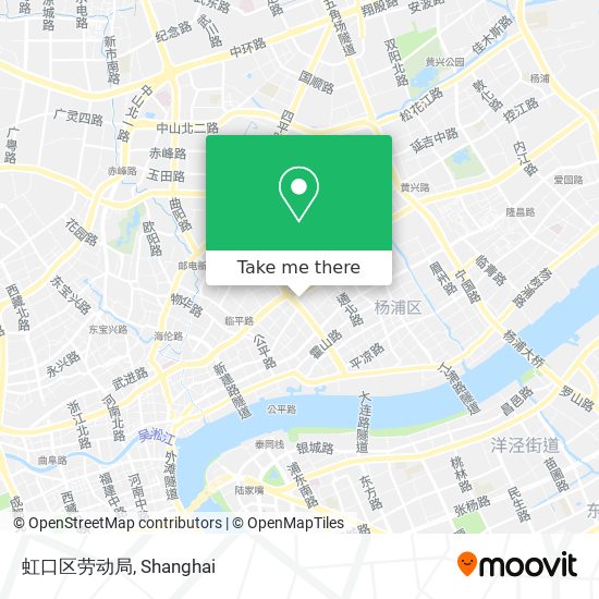 虹口区劳动局 map