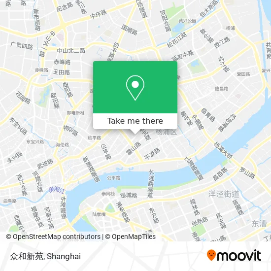 众和新苑 map
