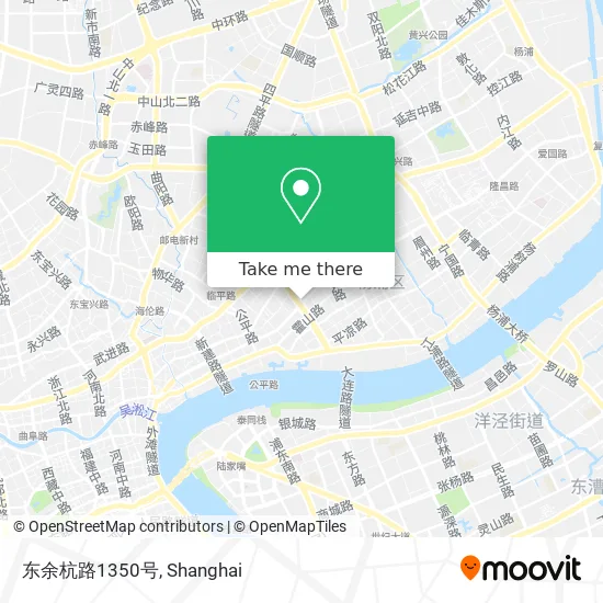 东余杭路1350号 map