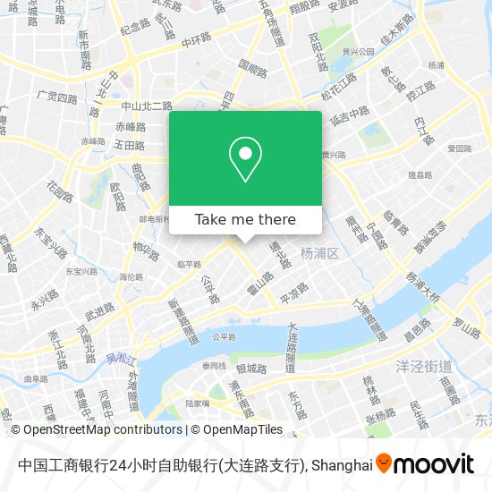 中国工商银行24小时自助银行(大连路支行) map