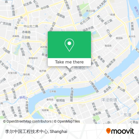 李尔中国工程技术中心 map
