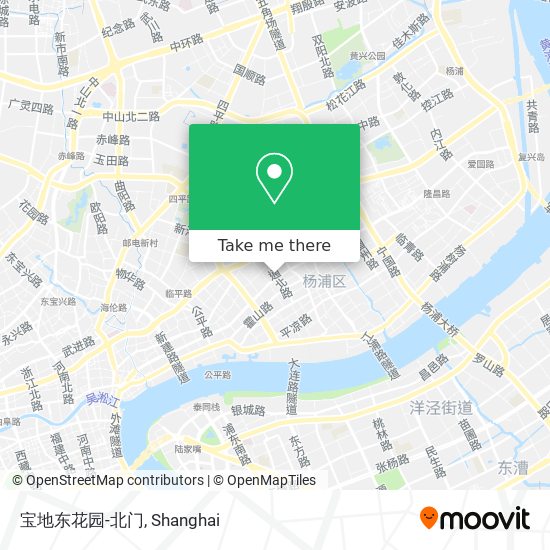 宝地东花园-北门 map
