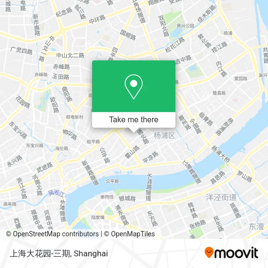 上海大花园-三期 map