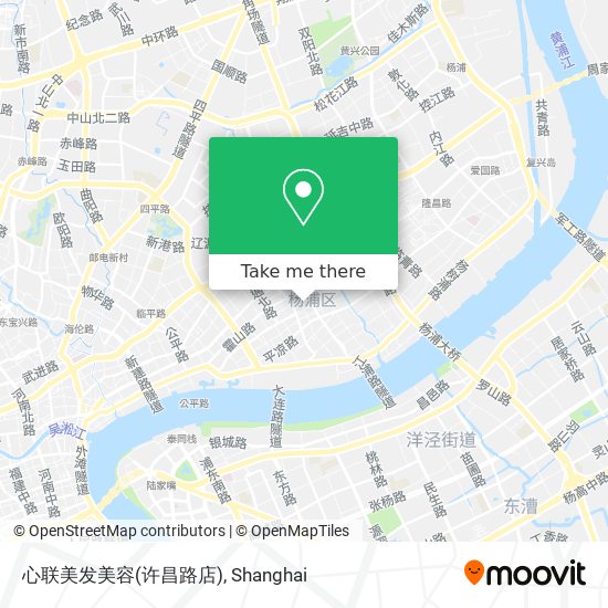 心联美发美容(许昌路店) map