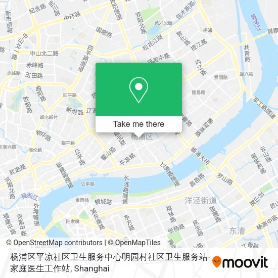 杨浦区平凉社区卫生服务中心明园村社区卫生服务站-家庭医生工作站 map