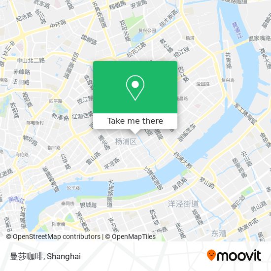 曼莎咖啡 map