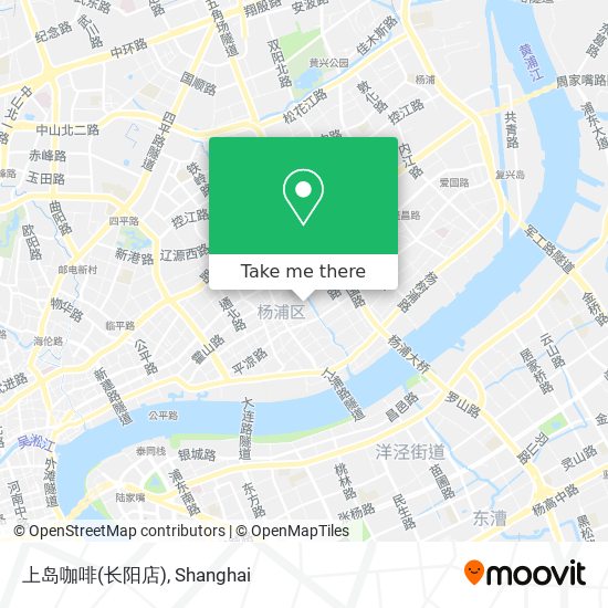 上岛咖啡(长阳店) map