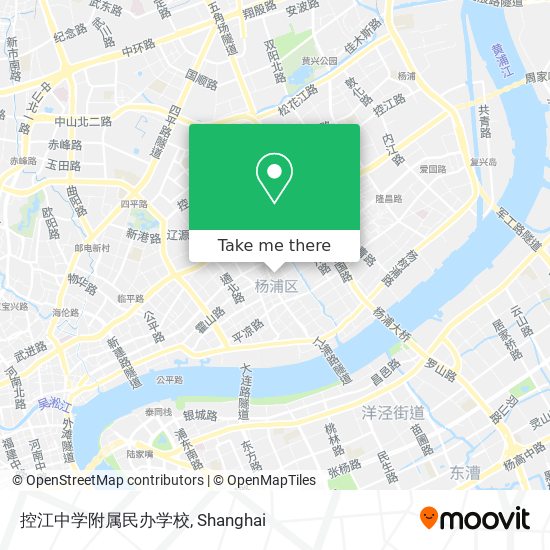 控江中学附属民办学校 map