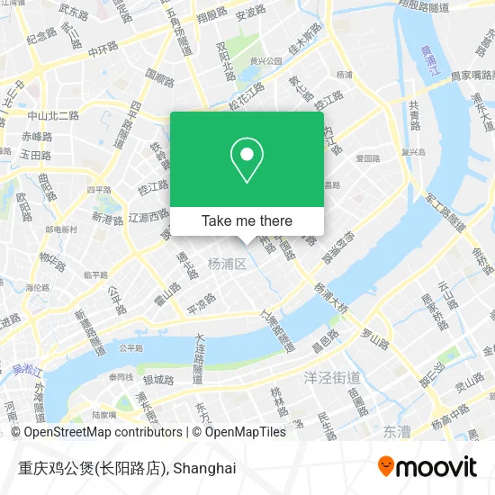 重庆鸡公煲(长阳路店) map
