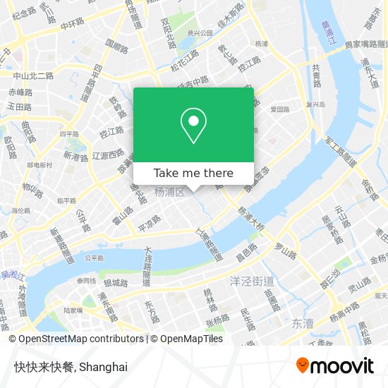 快快来快餐 map