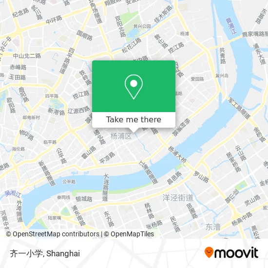 齐一小学 map