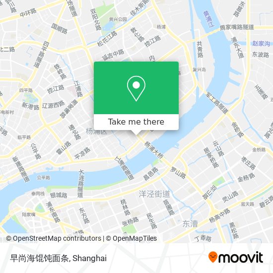 早尚海馄饨面条 map