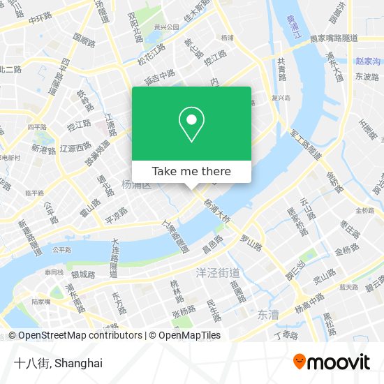 十八街 map