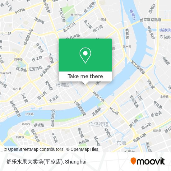 舒乐水果大卖场(平凉店) map