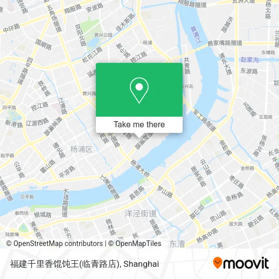 福建千里香馄饨王(临青路店) map