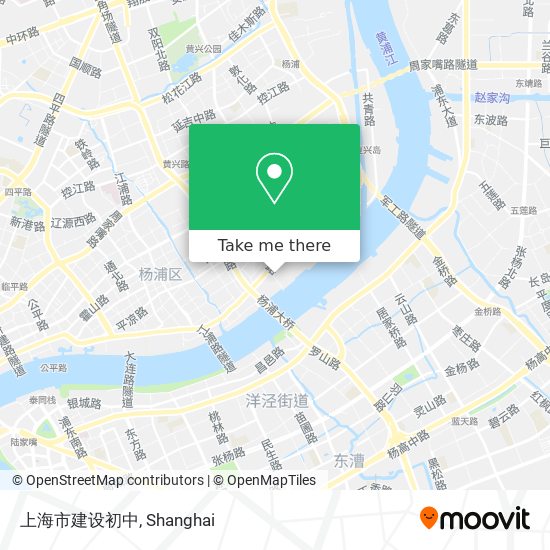 上海市建设初中 map