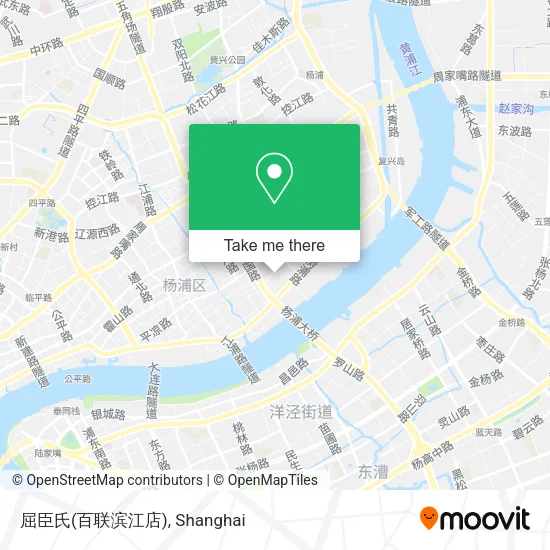 屈臣氏(百联滨江店) map