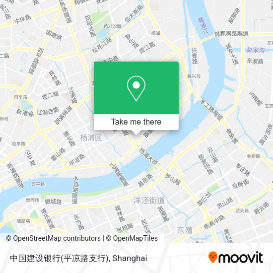 中国建设银行(平凉路支行) map