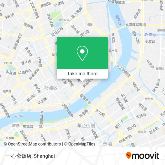 一心斋饭店 map